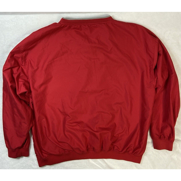 Vintage Jacksonville State Gamecocks NCAA Ka Inc Red Jacket Pockets Logo 90s - Picture 10 of 11